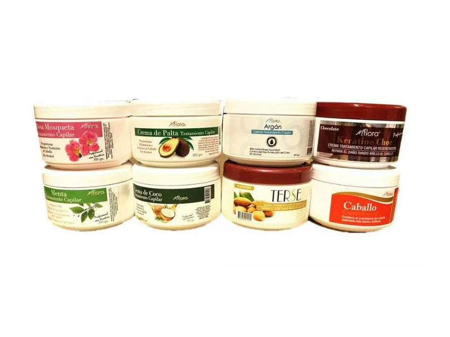 Crema Keratina De Coco / Palta / Argan 300 Gr MFlora (1 Unid