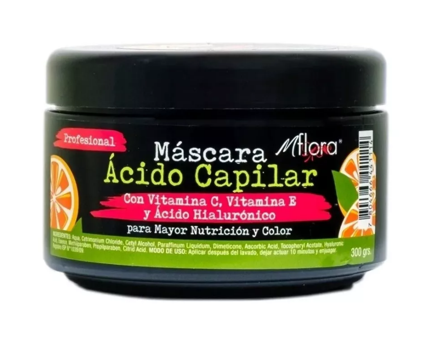 Crema Keratina De Coco / Palta / Argan 300 Gr MFlora (1 Unid