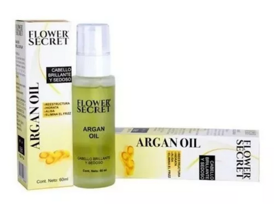 Aceite De Pelo Coco O Argan Flower Secret 60ml