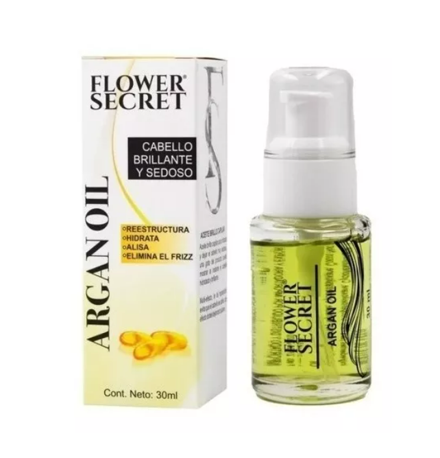 Aceite De Coco / Argan / Rosa Flower Secret 30ml