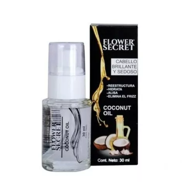 Aceite De Coco / Argan / Rosa Flower Secret 30ml