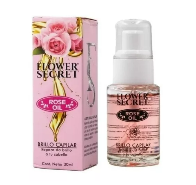 Aceite De Coco / Argan / Rosa Flower Secret 30ml
