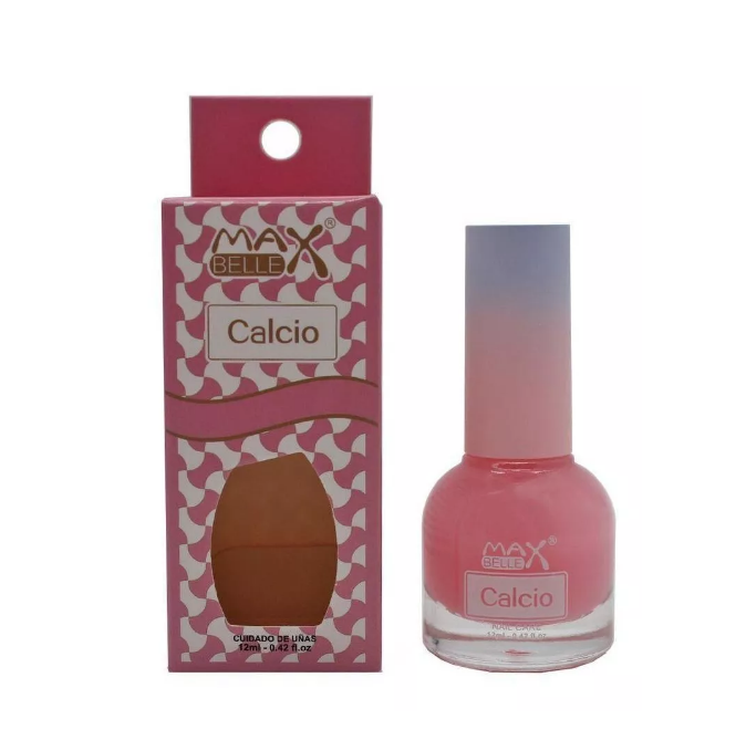 Tratamiento Para Uñas MaxBelle Aceite/Calcio/Fortalecedor 12Ml