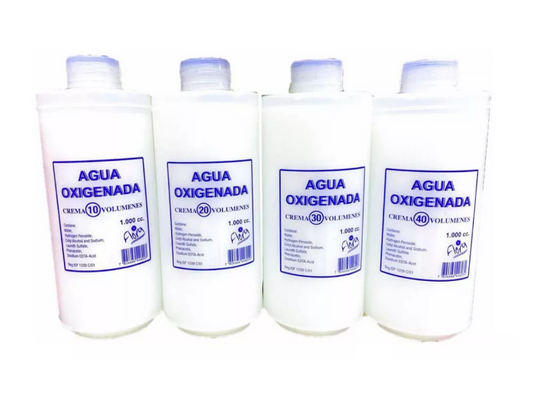 Agua Oxigenada Mflora 10/20/30/40  A Eleccion.