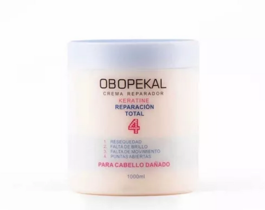 Crema Capilar Total 4 Reparacion Obopekal Daño Tratamiento
