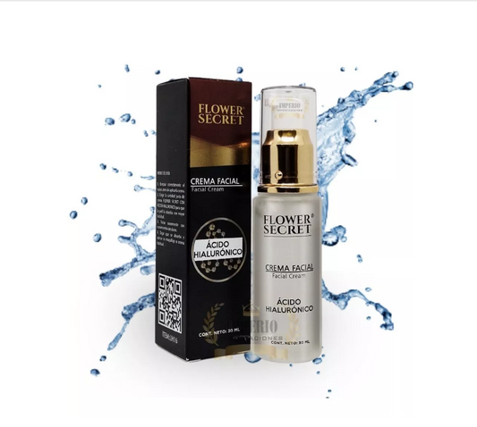 Crema Ácido Hialuronico Antiarrugas Flower Secret