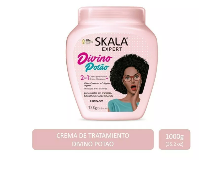 Crema Mascara Tratamiento Capilar 2 En 1 Skala 1kg