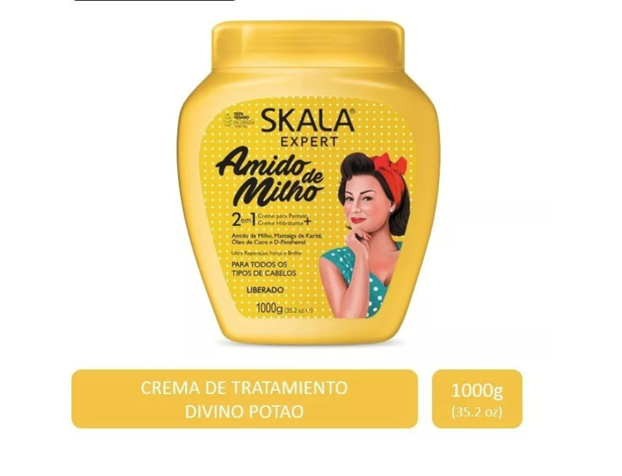 Crema Mascara Tratamiento Capilar 2 En 1 Skala 1kg