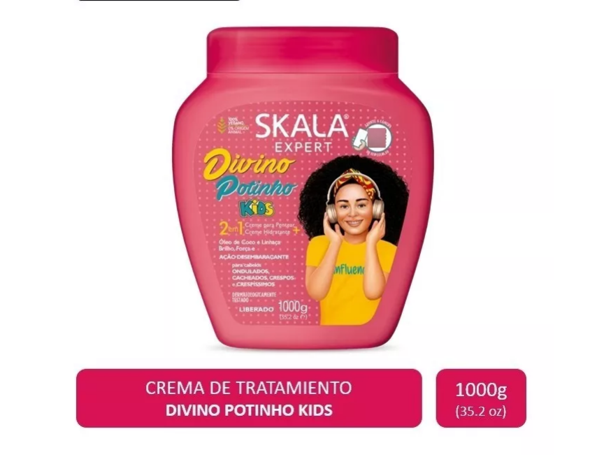 Crema Mascara Tratamiento Capilar 2 En 1 Skala 1kg