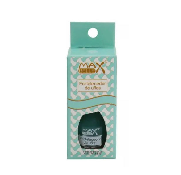Tratamiento Para Uñas MaxBelle Aceite/Calcio/Fortalecedor 12Ml