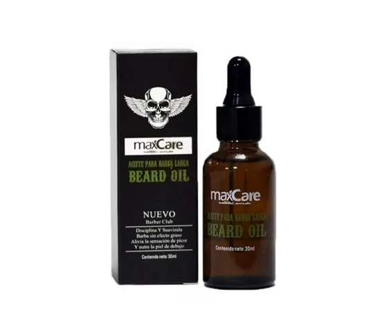 Aceite Para Barba Y Cabello Beard Maxcare Oil 30ml