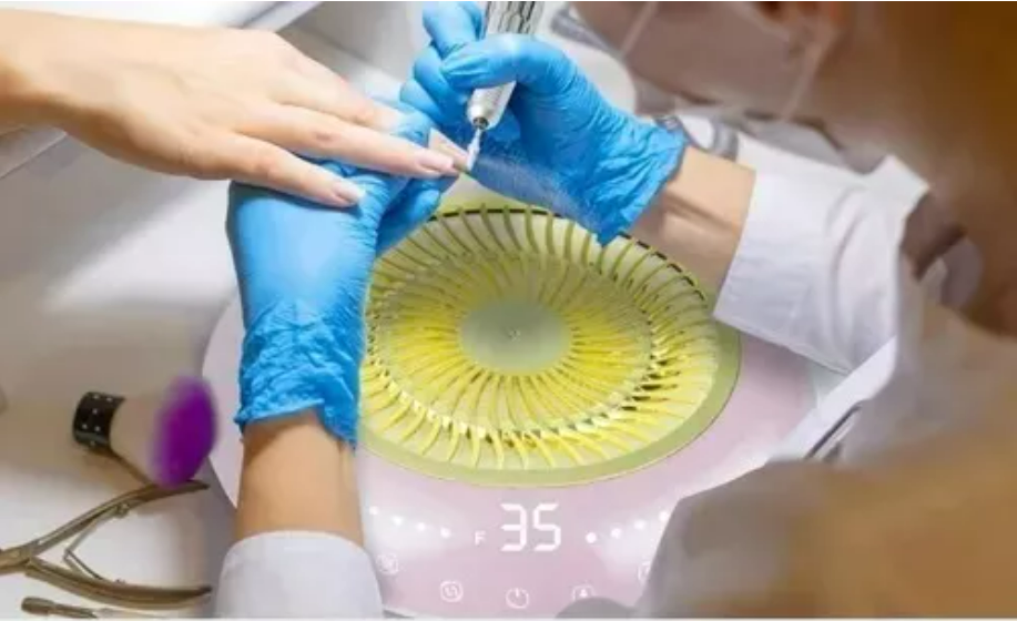 Taladro Para Uñas - Colector De Polvo De Uñas 2 En 1