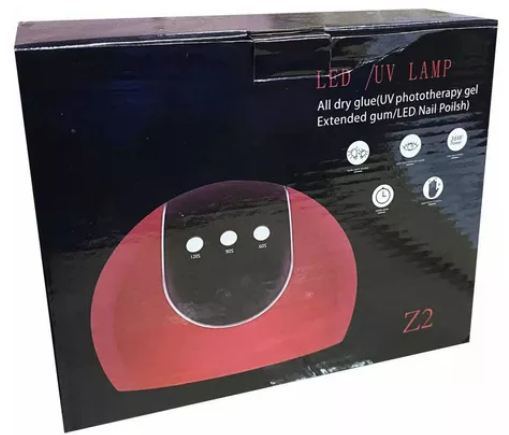 Lampara Led Uv Secador Uv Lampara Uñas 36w Manicure