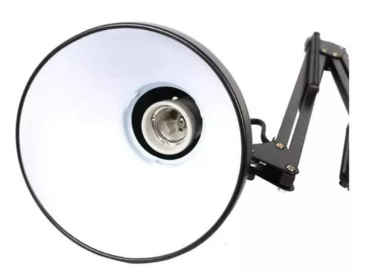 Lámpara Escritorio Oficina Con Abrazadera Brazo Flexible