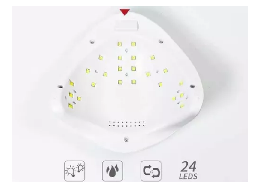 Lampara Led Uv Secador Uv Lampara Manicure Secador Uñas 48w