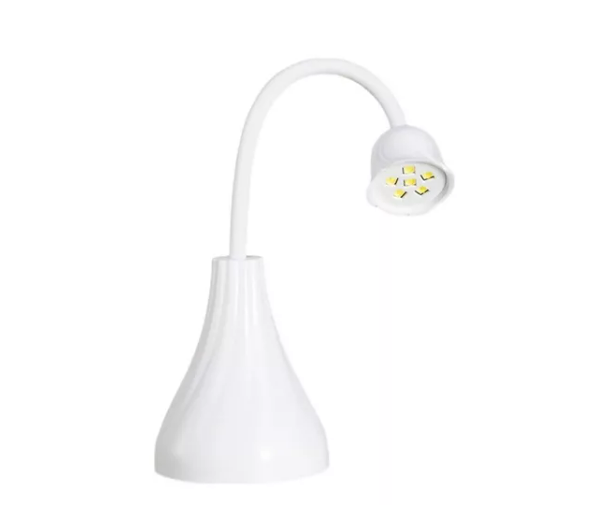 Lampara De Uñas Uv/led Inalámbrica Para Tips Soft Gel 18w