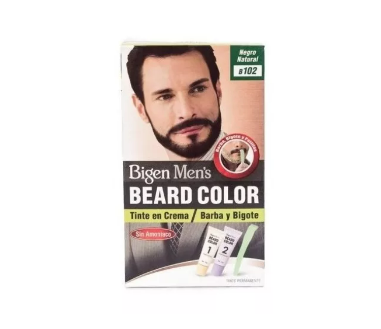 Tinte En Crema Para Barba Y Bigote Beard Color Bigen Men's 6g