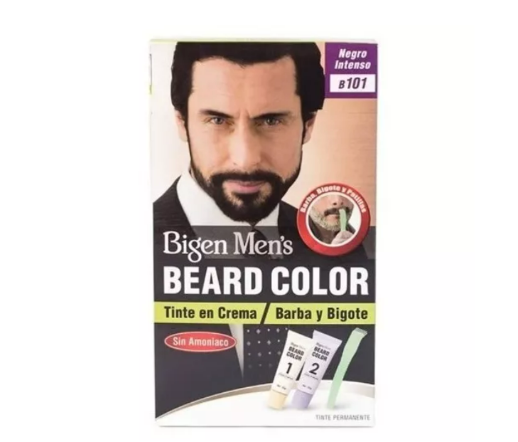 Tinte En Crema Para Barba Y Bigote Beard Color Bigen Men's 6g