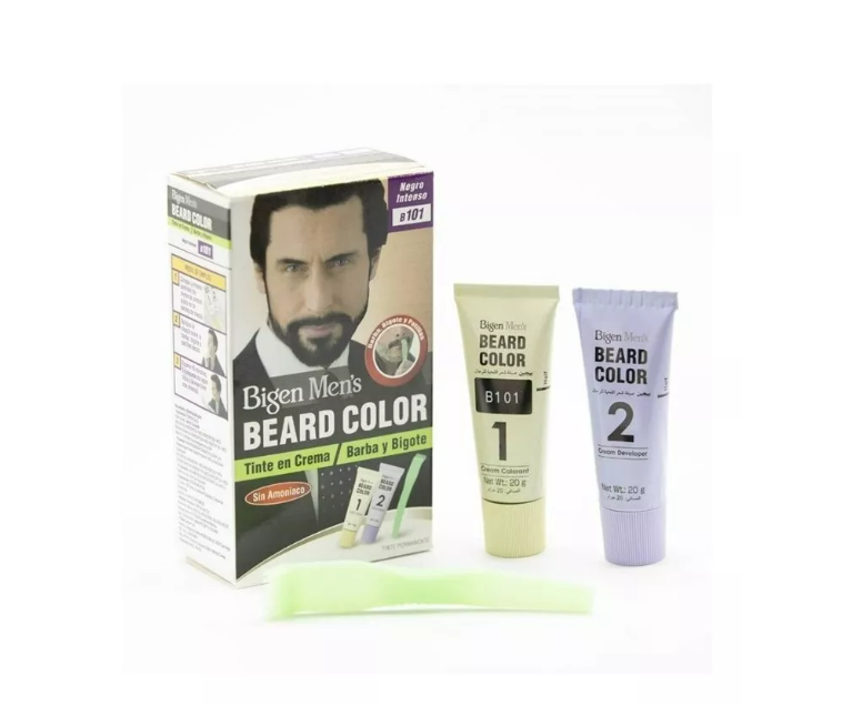 Tinte En Crema Para Barba Y Bigote Beard Color Bigen Men's 6g