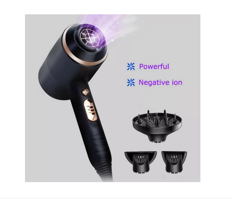Secador De Pelo Kemei Km-8896 4000w Profesional