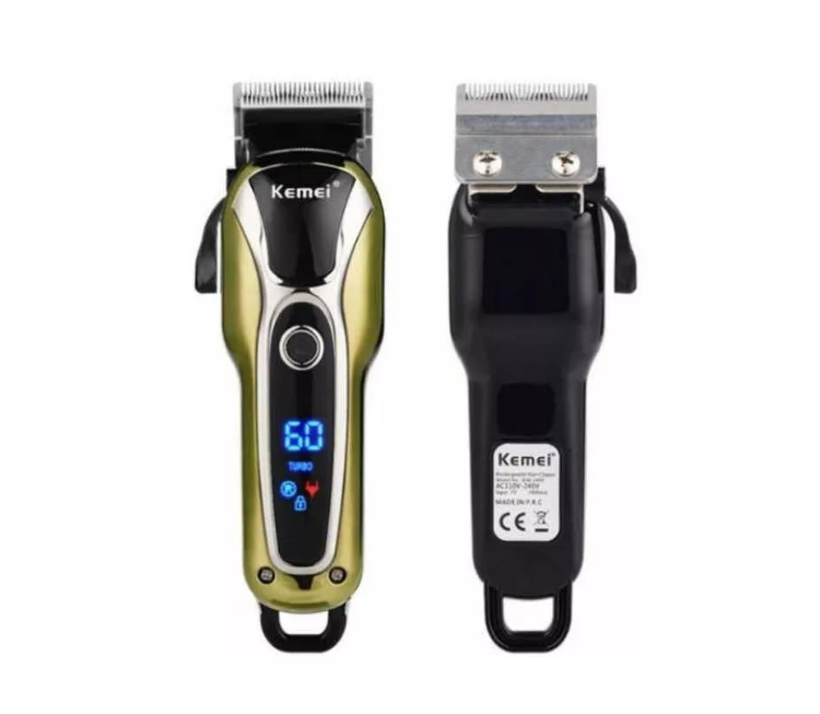 Cortadora De Cabello Profesional Cuchilla Acero Kemei KM-1990