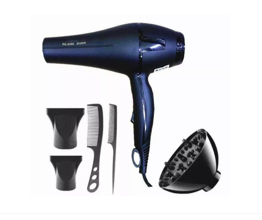 Secador De Pelo 3000w 5 En 1 Profesional