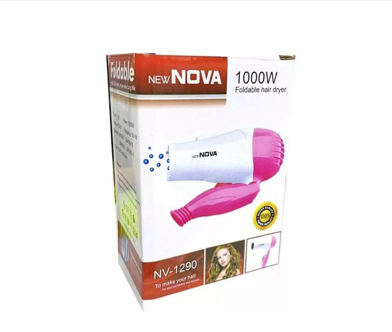Secador Pelo Viaje Portátil Profesional-mova 1000w