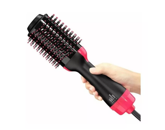 Cepillo Peine Secador Pelo Alisador Eléctrico 3 En 1