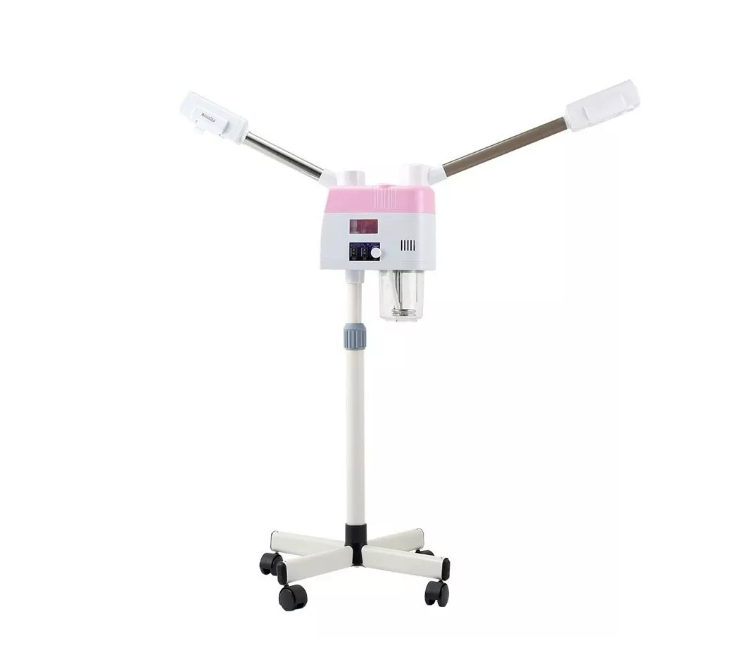 Vaporizador Facial Con Pedestal Frío Y Caliente Vapor Ozono