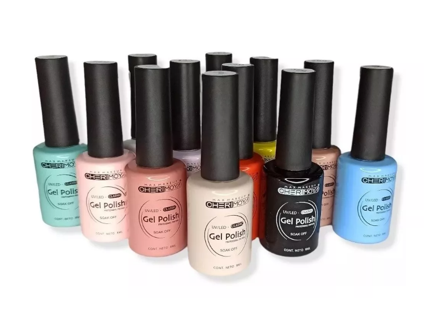 Esmalte Permanentes Cherimoya 8ml ( Variedad De Colores )