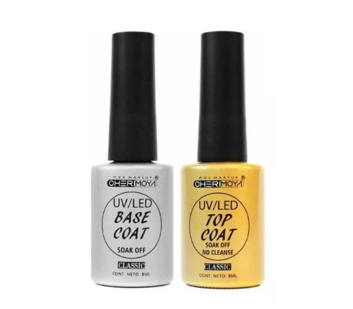 Base Coat O Top Coat Esmalte Permanente Cherimoya 8ml