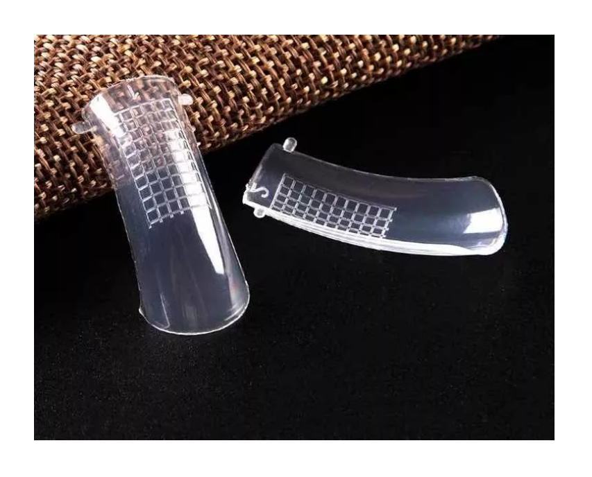 Set 100 Uñas Dual System Para Polygel Acrilicos Gel