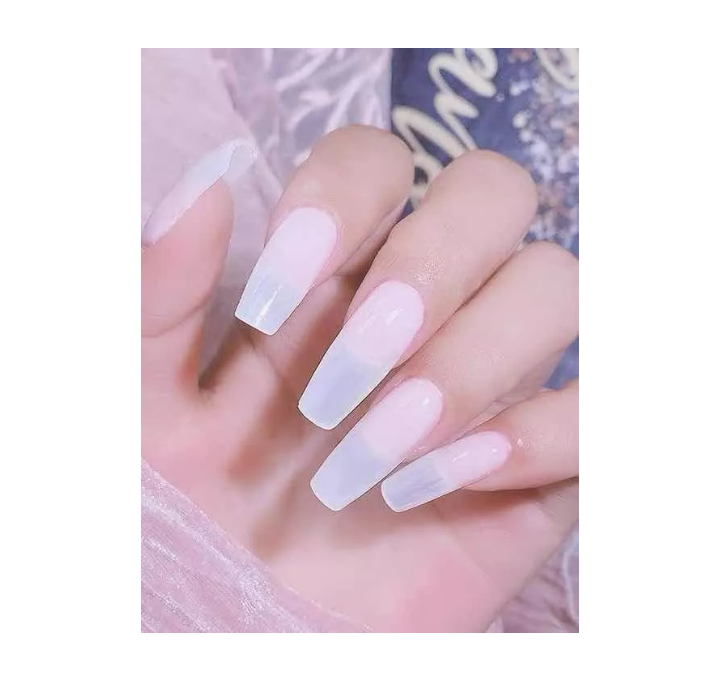 Set 100 Uñas Dual System Para Polygel Acrilicos Gel