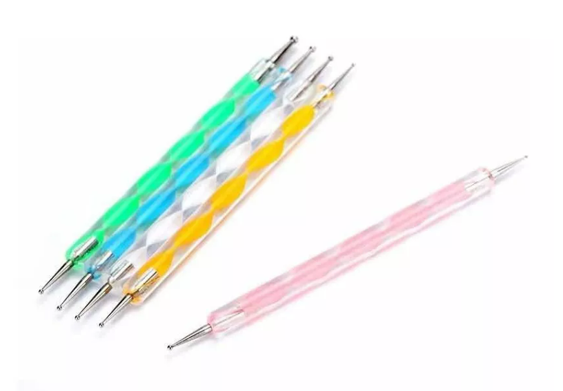 Set 5 Puntero Nail Art Profesional Para Manicure Uñas