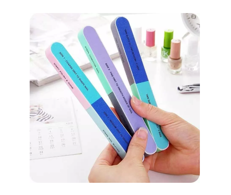 Limas De Uñas 7 Pasos Para Limar/pulir Y Dar Brillo