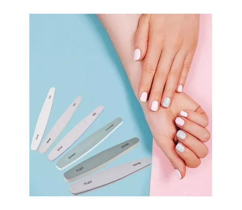 Limas De Uñas Profesionales, 6 Piezas