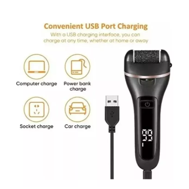 Removedor Callo Para Pies Quita Callos Pies Usb Recargable