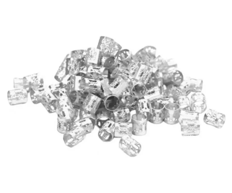 100 Anillos / Accesorios Para Trenzas Africanas / Variedades