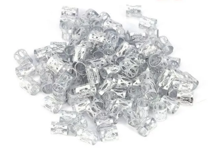 1000 Anillos/ Accesorios Para Trenzas Africanas / Variedades
