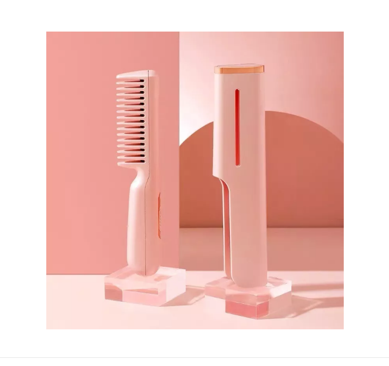 Peine Pelo Cabello Liso Profesional Usb Portátil