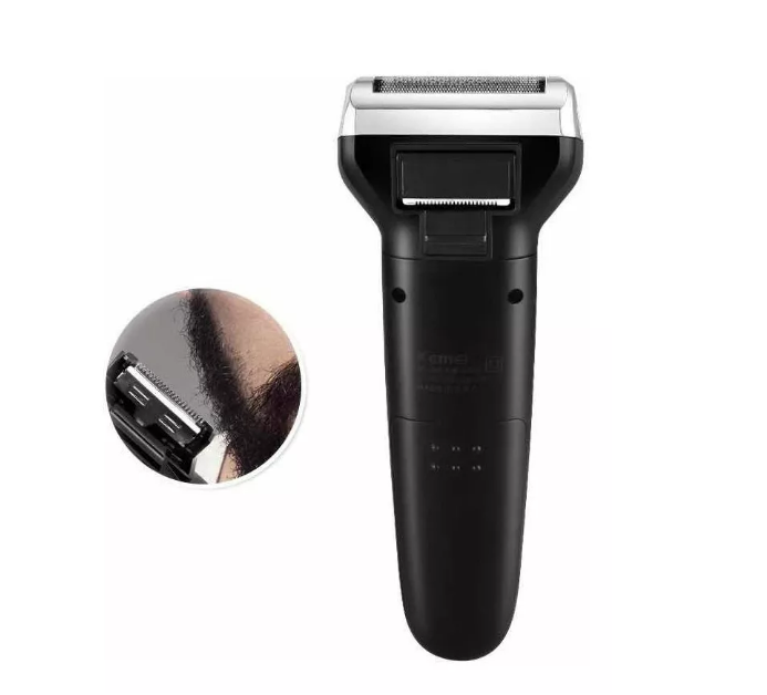 Maquina Kemei 3 En 1 Afeita Depiladora Nasal Cortador Barba KM-6558