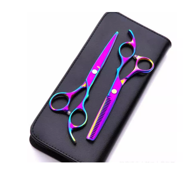 Kit Tijera Estuche + Filo Navaja + Entresacadora