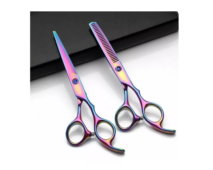 Kit Tijera Estuche + Filo Navaja + Entresacadora