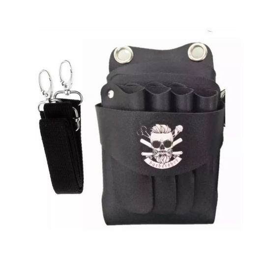 Bolso De Tijeras , Pinza Y Navajas De Peluquería Y Barbería