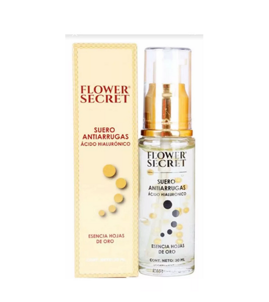 Suero Antiarrugas Con Ácido Hialuronico Flower Secret