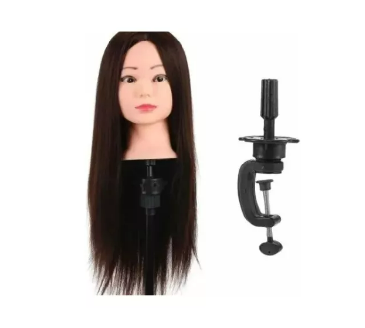 Cabeza De Peluquería Técnica 80% Naturales Soporte / Base