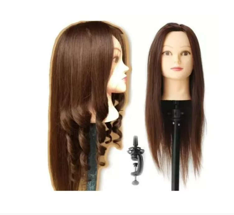 Cabeza De Peluquería Técnica 80% Naturales Soporte / Base