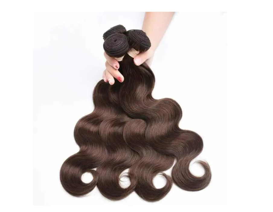 Onda Profunda 18 Castaño oscuro Pulgadas Cabello Humano Natural