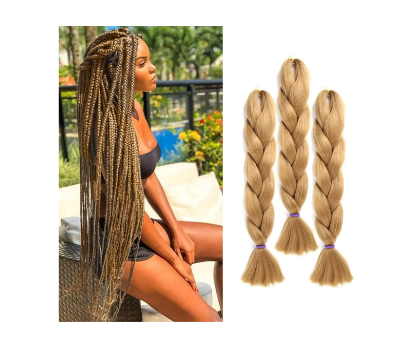 Kanekalon Pelo Sintético Trenzas Africanas