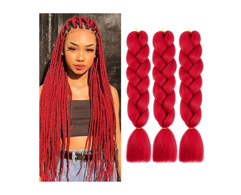 Kanekalon Pelo Sintético Trenzas Africanas